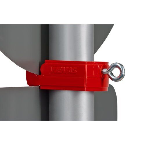 WEMAS Zubehör Wemas Klemmschelle Typ U2 - rot - für Rohre Ø 60mm 12451660